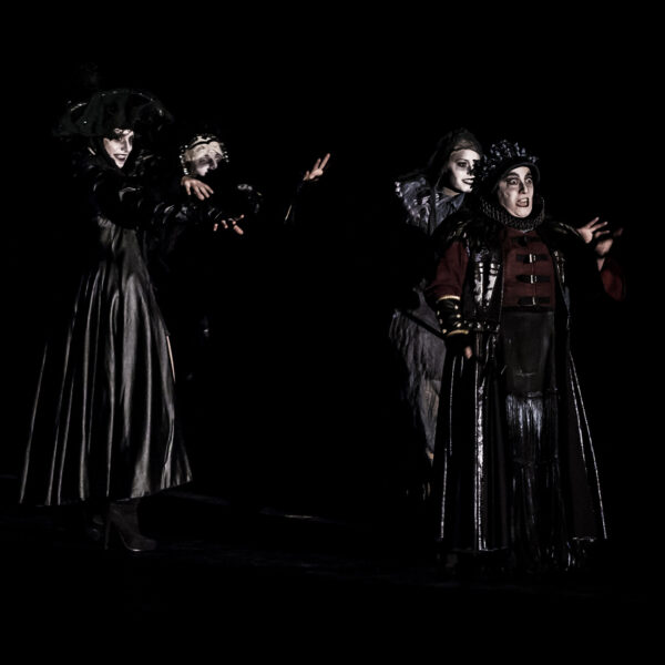 Foto dello spettacolo Frankenstein con Federico Zanandrea. Spettacolo prodotto da il Mecenate.